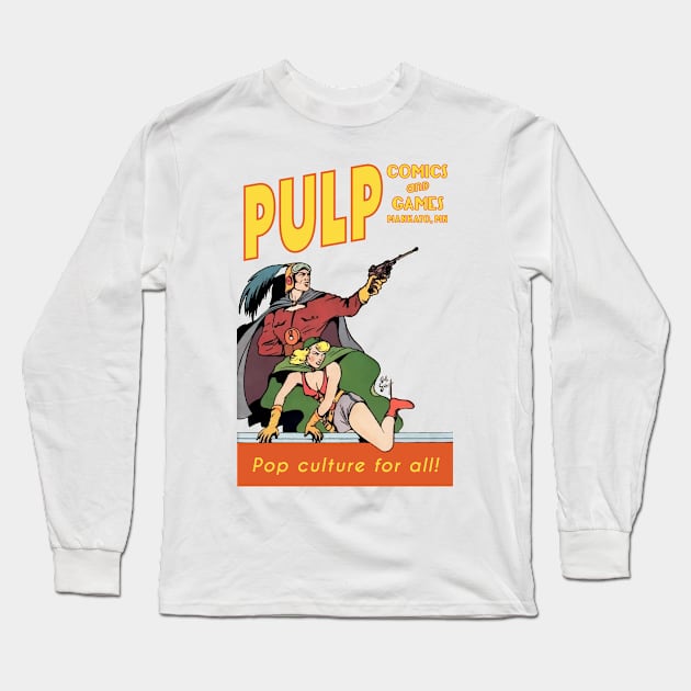 Pulp Space Opera Heroes Long Sleeve T-Shirt by PULP Comics and Games